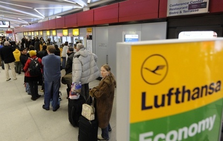 Pilots' strike for Lufthansa passengers
